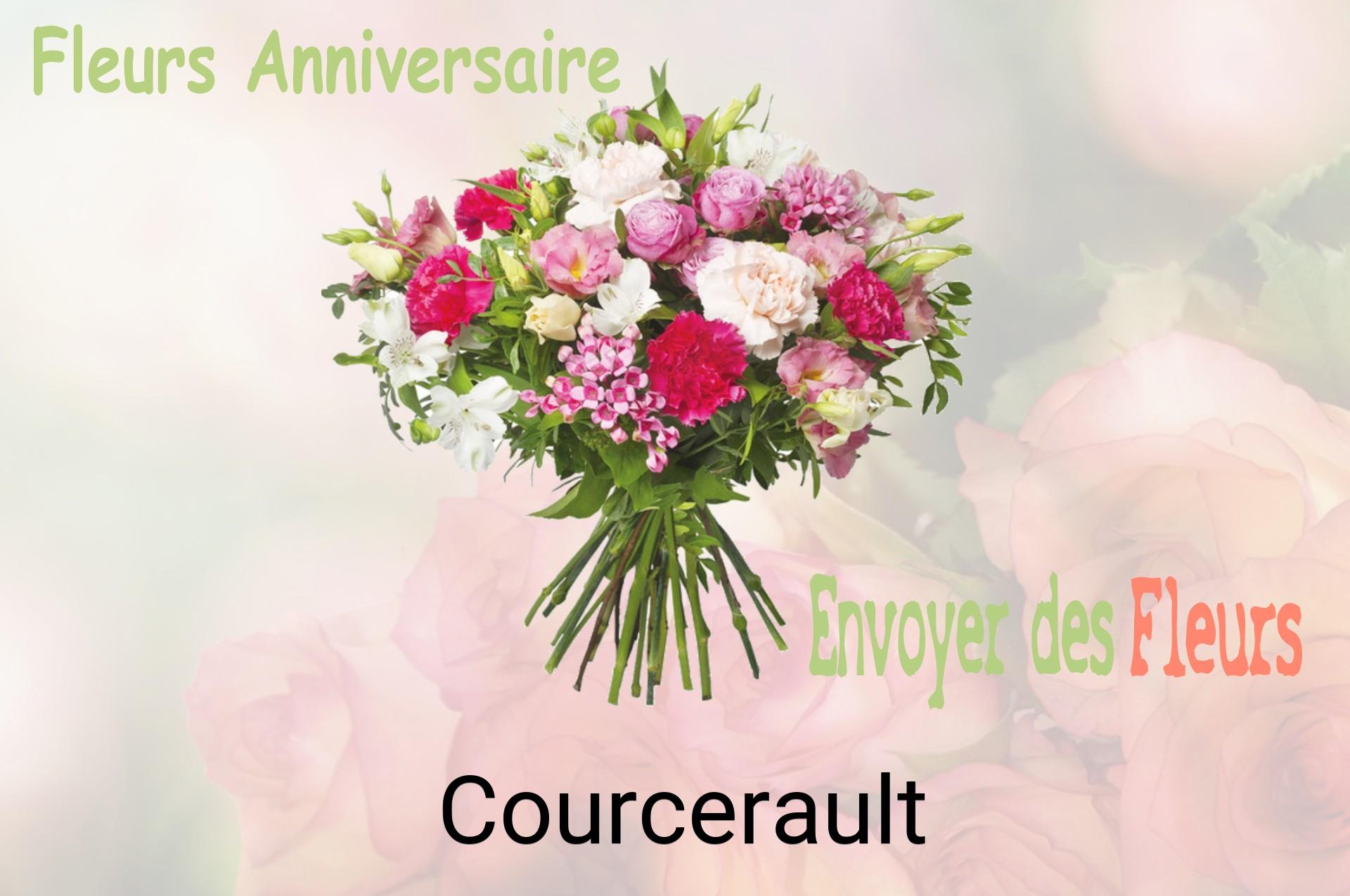 Bouquet de fleurs d’anniversaire livré à Courcerault